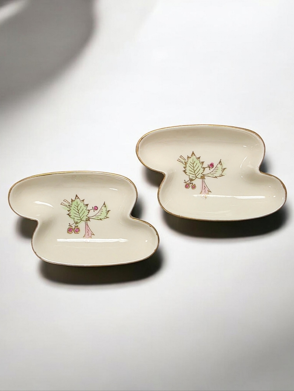 Vintage Shafford Japan Trinket Dishes Set